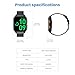 NEXGENfit Pulse Smart Watch for Men and Women- AMOLED 1.96”, IP68, Waterproof,100+ Sports, Fitness Tracker, Bluetooth | Extra Long Battery | Blood Pressure & Sleep Monitor | Android & iOS Compatible