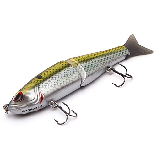 Bassdash(バスダッシュ) スイムシャッド ジョイント式グライドベイト バス・パイク・トラウト・マスキー用 釣りルアー 6枚目