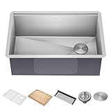 KRAUS Kore 28-Inch Undermount Workstation 16 Gauge...