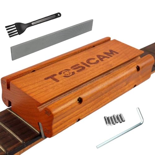 Guitar Fret End Beveling File - 4 in 1