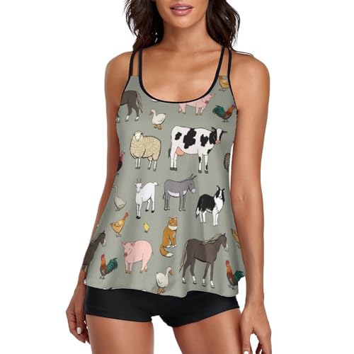 Maillot de Bain Tankini Femme Idéal pour Vos Journées Spa et Vacances d'Été