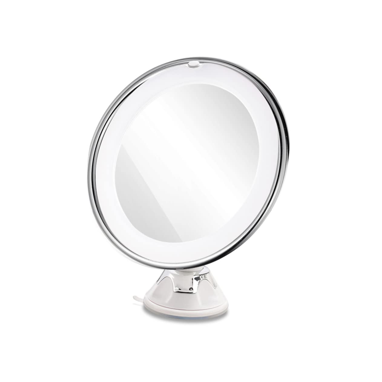 Miroir de salle de bain portable LED rond pour votre routine beauté