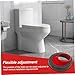 Wax Ring ideal for Toilet Anti-Odor Thickened Rubber Wax Toilet Ring Seal Easy Installation Bathroom Essentials