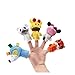 XINGYAO Fingerpuppe 5 Teile / 1 Lot Cartoon Tier Finger Puppe Kind Spielzeug elternkind frühkindheit Puzzle Puppe Kinder Spielzeug plüsch Spielzeug (Color : Style 1)
