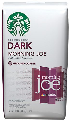 Starbucks Ground Coffee, Gold Coast, Morning Joe, Dark, 12 Ounce (Pack of 2)
