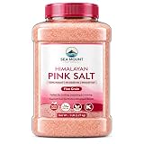 Himalayan Pink Salt Fine Grain 80oz (5 Pound), Kosher Certified...