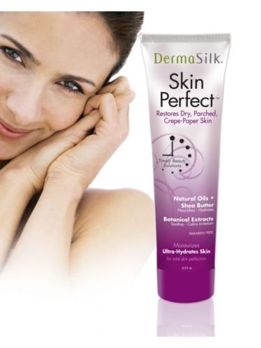 Dermasilk Skin Perfect - Anti Aging Moisturizer Cream Diminishes Wrinkles on Face, Neck & Body 6.5 oz