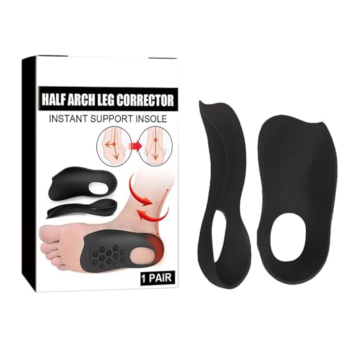 Plantillas de para mujer, plantillas de para hombres - Plantillas de medio para apoyar la corrección - Plantillas ortopédicas para zapatos ortopédicos, 3/4 de alto, soporte de