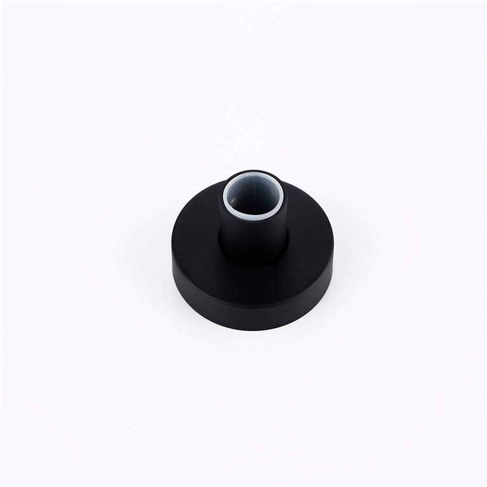 Set Rubinetto Doccia termostatico per Bagno, Nero/Cromo, Rubinetto a Pioggia, Miscelatore deviatore in Ottone, doccetta Manuale, soffione Doccia da 8-12" a Parete A.Black-8 inch