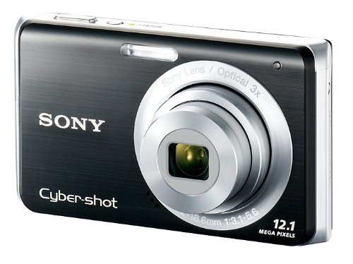 ソニー SONY デジタルカメラ Cybershot W190 (1210万画素/光学x3/デジタルx6/ブラック) DSC-W190/B