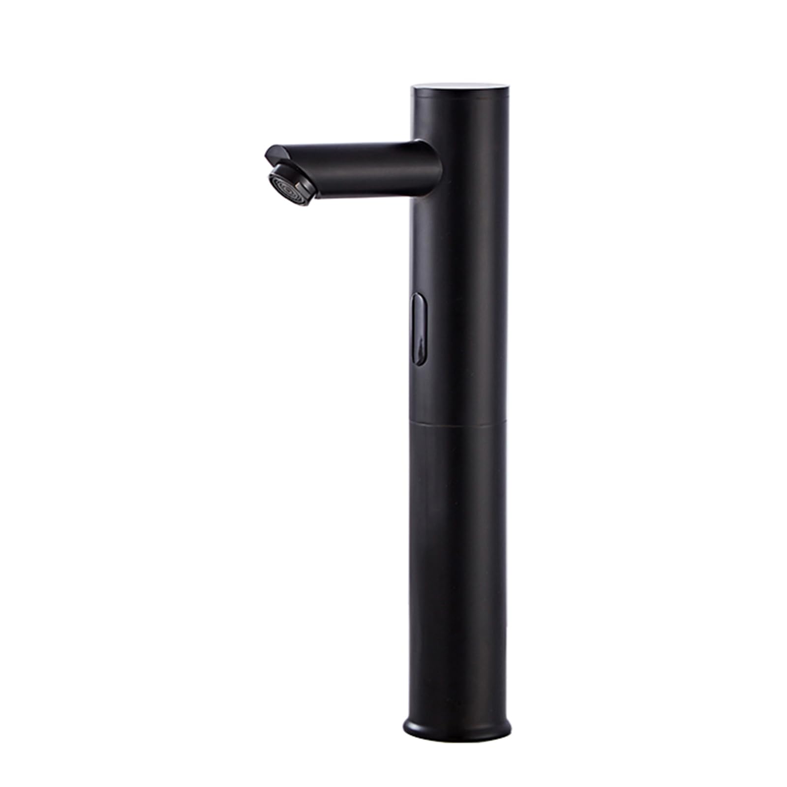 ZYCHSJXA Touchless Basin Tap Taps Mixers Bathroom Sink Infrared Sensor Faucet Battery Brass,Black