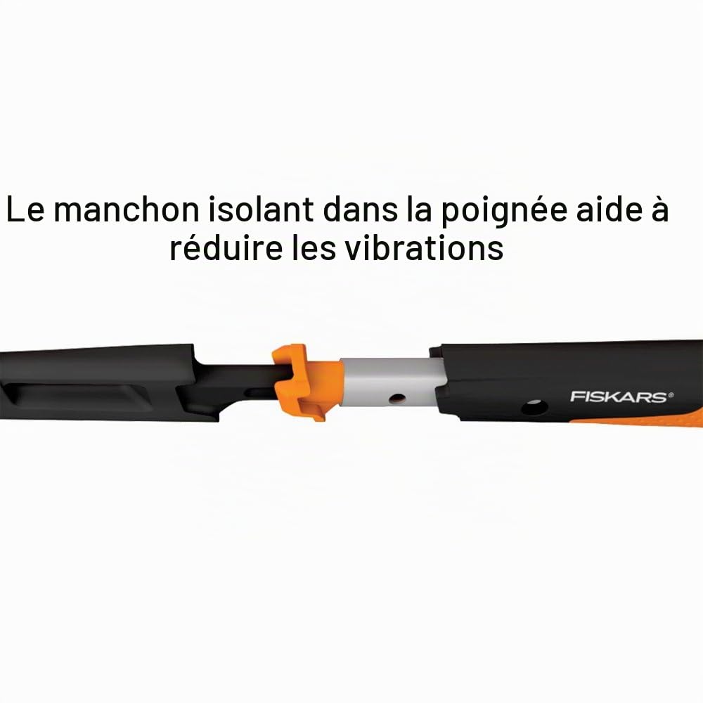Fiskars 751410-1001 Pro Isocore Marteau de démolition Barre de démolition Barre de démolition 76,2 cm