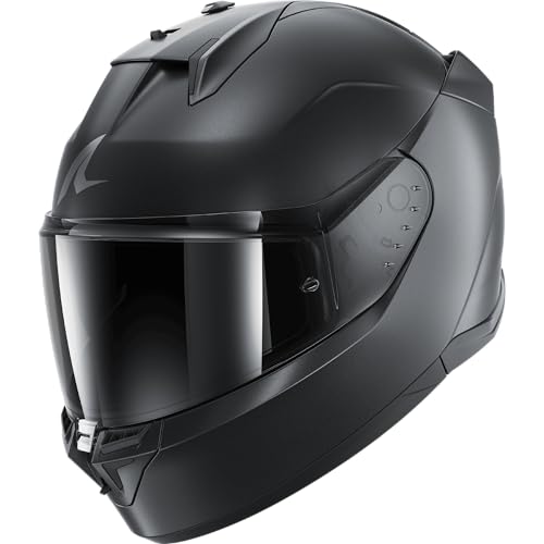 SHARK, Casque Moto Intégral D-SKWAL 3 DARK SHADOW Blue Steel Mat B16, XL