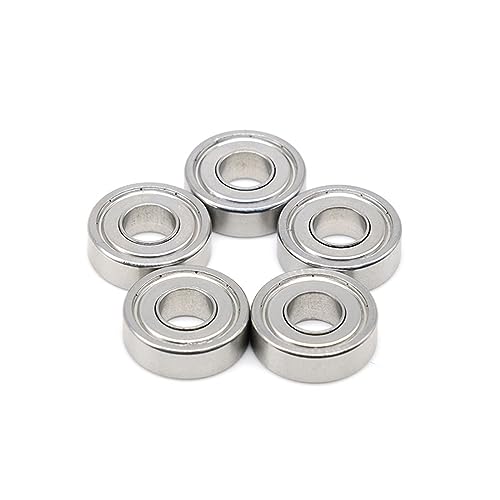 Roulements à billes S697ZZ 7x17x5 mm étanches en acier inox pour moteurs et modélisme