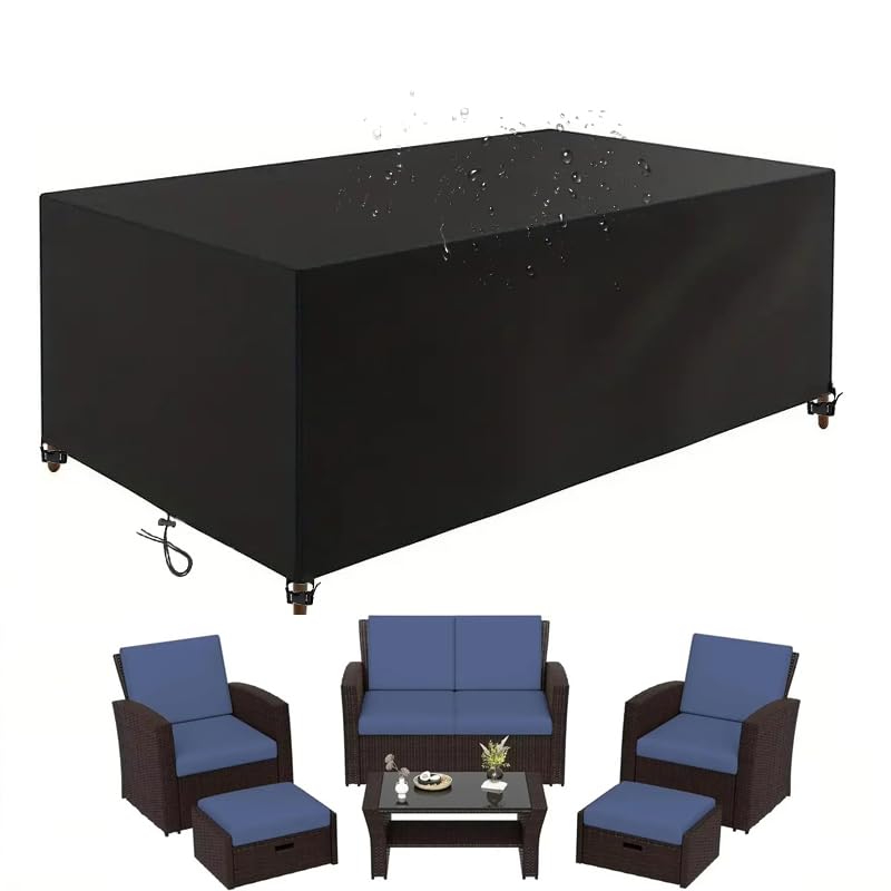 Housse table de jardin pour protéger votre mobilier de terrasse en toute saison