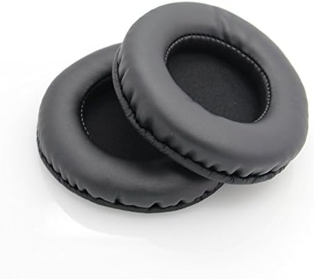 Replacements Cat Ear Ear Pads EarPads Cushions Round Black Earmuffs Repair Parts Cups Kit Pillow Covers Compatible with for Brookstone Wired/Wireless Cat Ear Headphones image 5