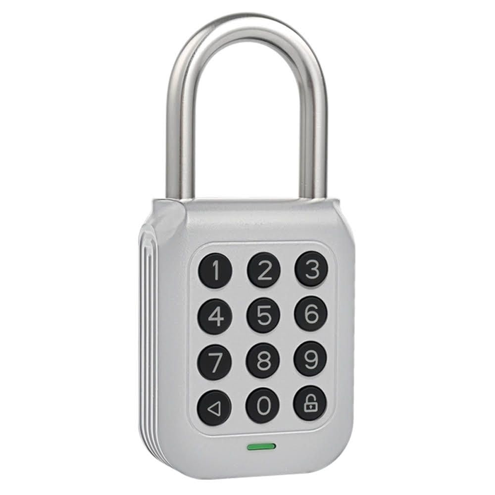 Candado inteligente Alpha1 - Candado electrónico resistente a la intemperie con teclado digital numérico con código, uso en exteriores e interiores con características de seguridad mejoradas