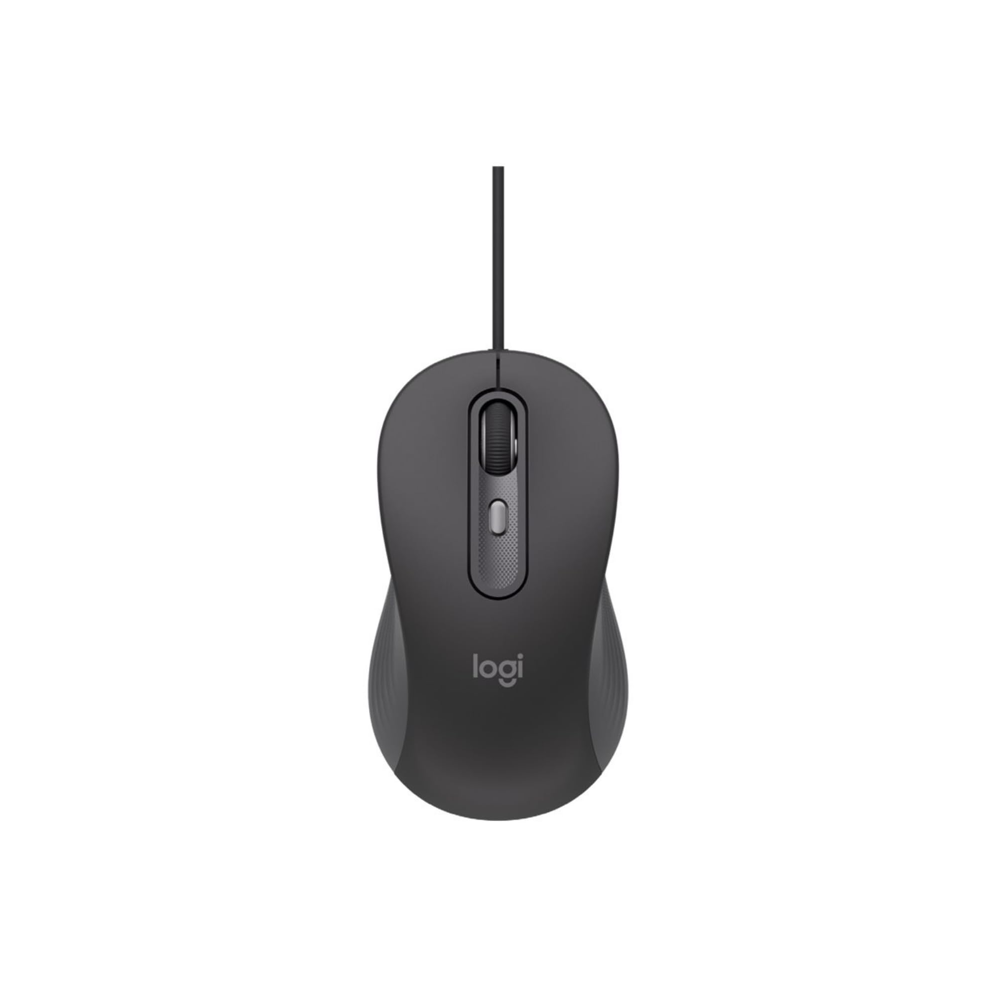 Logitech Signature Wired M520 voor bedrijven, optische bedrade muis, USB-C Plug-and-Play, Windows/Mac/Chrome/PC/laptops - grafiet