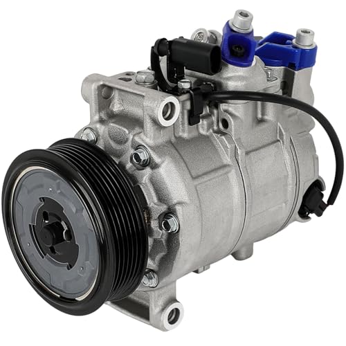Image of SCITOO AC Compressor for Audi A3 Quattro 2.0L 3.2L 2004-2005 | Fast Cooling, Ultra Low Noise (≤72 dB)Air Conditioner Compressor with Clutch, Easy Installation, 97350 IG350