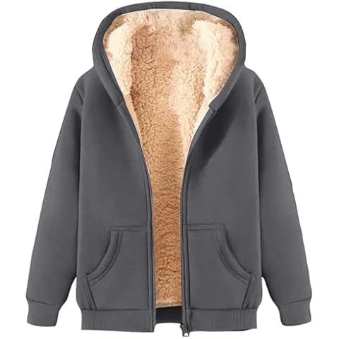 JOASDAO Women's Warm Sherpa Hoodie Cover
