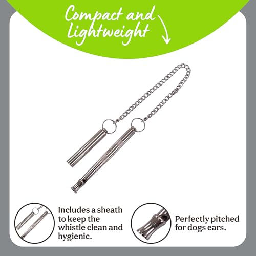 Rosewood Deluxe Silent Dog Whistle and Specifications