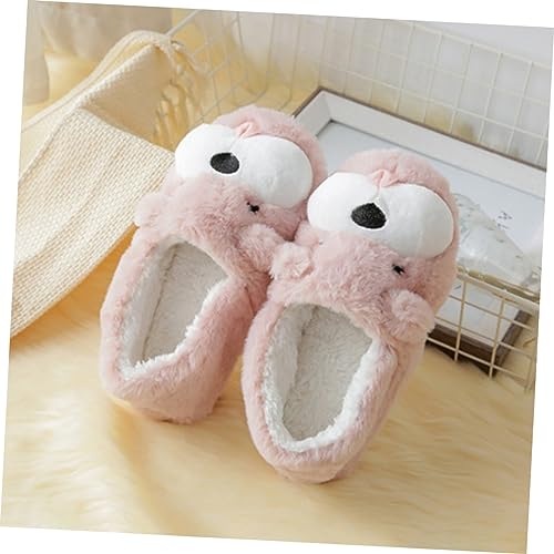 LIFKOME Warm Cotton Slippers for Winter Anti-skid Bedroom Shoes with Thick Lining Comfortable Home Footwear for Relaxation and Indoor Use for Cold Days2