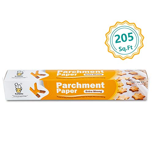 image for Katbite 205 SQ FT Heavy Duty Parchment Paper Roll -15 in x 164 ft Baki