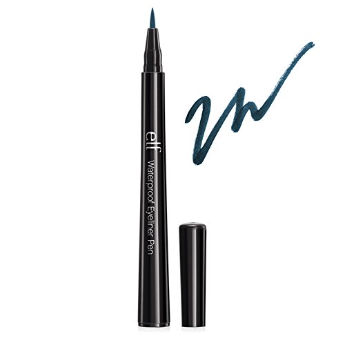 e.l.f. Essential Waterproof Eyeliner Pen TEAL Water Proof Eyes Sexy Makeup Fun
