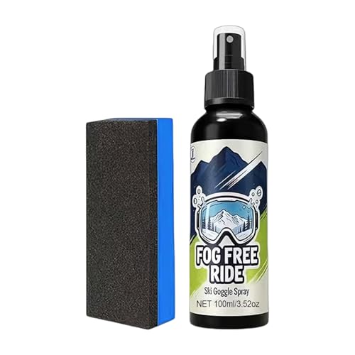 Desempañador de práctica de natación, spray antivaho para gafas, limpiador de lentes de larga duración con secado rápido, solución transparente segura, mantenimiento de gafas simple, hombres y mujeres