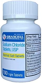 Graxcell Sodium Chloride 1GM TABS, 100 Ct