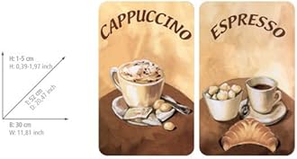 WENKO Universal Coffee Hob Cover Set of 2