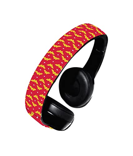 Image of Macmerise Wonder Woman 1984 Red - Decibel Wireless On Ear Headphones, Multicoloured,SODCIBLDC5648