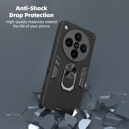 Image of NDCOM for Oppo Find X8 Pro Back Cover | Premium Oppo Find X8 Pro Case | Protective Oppo Find X8 Pro Cover with Sleek Design | Ring Holder Case