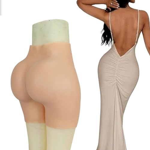 Culotte silicone à entrejambe ouvert pour faux fessiers relevés