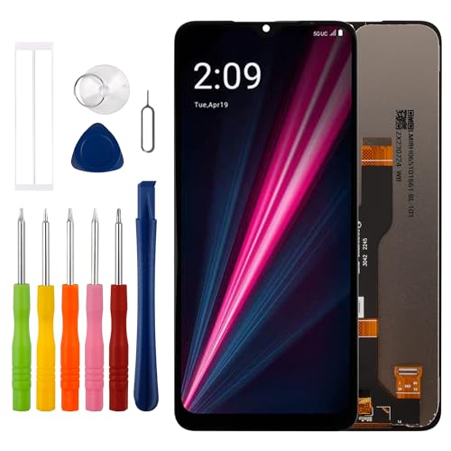 Écran tactile numériseur pour T-M REVVL 6 5G avec afficheur LCD et kit de réparation inclus