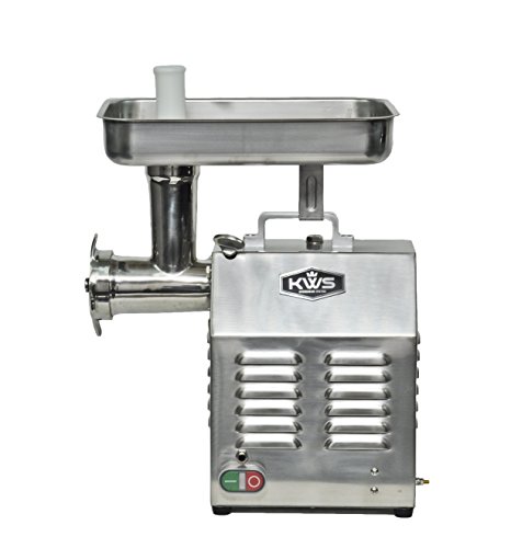 KWS TC-8 Commercial 550W 0.75HP Electric Meat Grinder Stainless Steel Meat Grinder