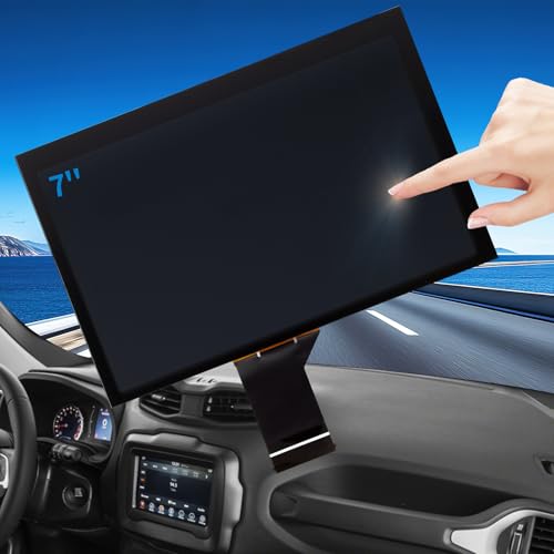 RESNAVSCREN Uconnect LCD Screen and Digitizer Replacement for 2020-2017 Jeep