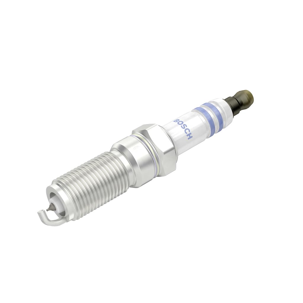 Bosch Doble Iridio 0242236675 - Bujía de Encendido para un Arranque Fiable y una Larga Vida Útil del Motor de Gasolina - con Diseño Resistente (Paquete de 4)