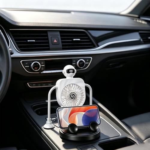 Petit ventilateur de bureau robot 100 vitesses de table flexible