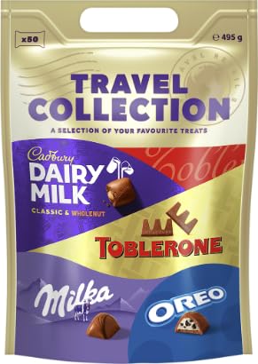 Cadburys Dairy Milk Travel Collection Mini Chocolate Candy & Bars, 495g (Imported UK) (B0D1V2919T) Amazon Price History, Amazon Price Tracker