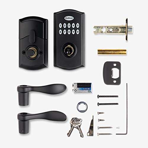 Kwikset 955PML-15S Pembroke Lever Commercial Grade Electronic Smartcode Lever Lock with SmartKey Satin Nickel Finish - image 8