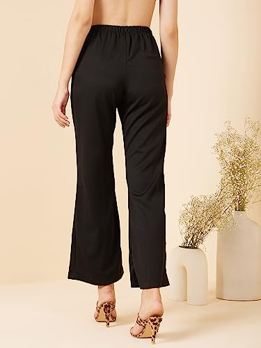 Image of Rare Women's Spandex Classic Regular Solid Casual Pants