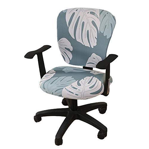 Kitabetty Housse De Chaise De Bureau D'ordinateur, Chaise Protectrice Et Extensible Universelle Couvre La Housse De Chaise Pivotante Universelle pour Le Bureau Et La Maison Cover