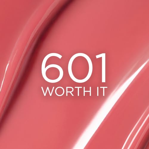 L'Oréal Paris Hyaluron Tint Lip Stain Serum, 12H haltende schwerelose Farbe, Feuchtigkeitsspendend, Lipgloss, Farbe: 601 Worth it, 5 ml – Ansicht 5