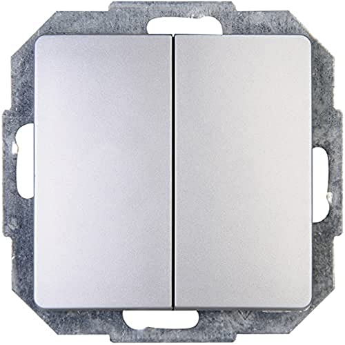 Kopp Paris Serienschalter, IP 20, silber, 250V~, 650520088