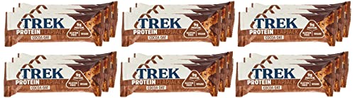 Trek Protein Flapjacks Cocoa and Oat 50g (pack of 16 bars)