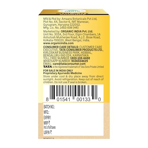 Image of Organic India Shilajit Advance Capsules, 60 Veg Capsules, 75% Fulvic Acid, With Ashwagandha, Gokshura & Safed Musli, Strength, Stamina, Energy & Vitality Support