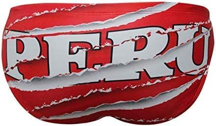 Suit MTS Peru Swimwear, Swim Briefs for Swimmers, Water Polo, Underwater Hockey, Underwater Rugby