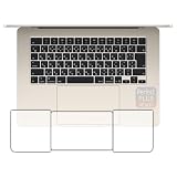 PDA工房 MacBook Air 15インチ(M4 2025年モデル) 対応 PerfectShield Plus 保護 フィルム [トラックパッド用/パームレスト用] 反射低減 防指紋 日本製
