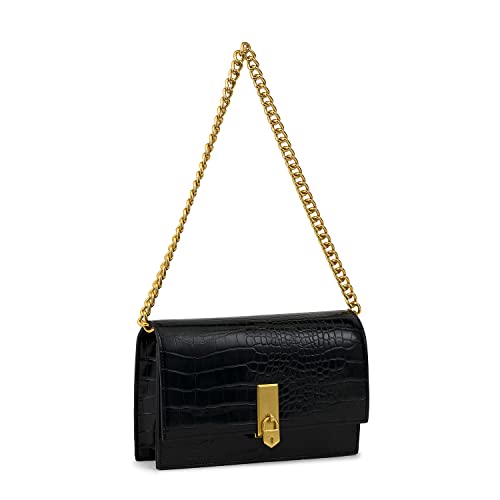 Image of Miraggio Mila Shoulder Clutch Bag With Chain Strap For Party | Clutch Purse For Women